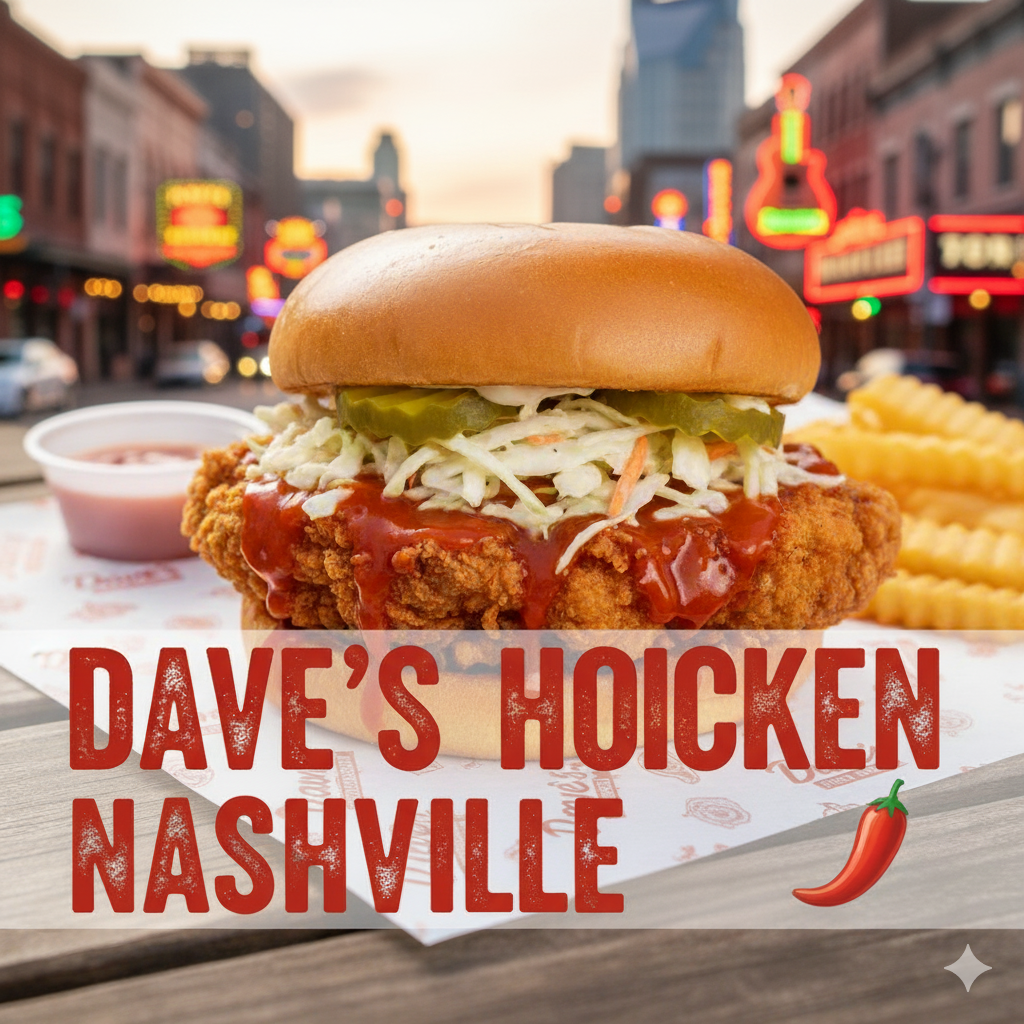 Dave’s Hot Chicken Nashville: Hot Chicken with a Twist in Music City