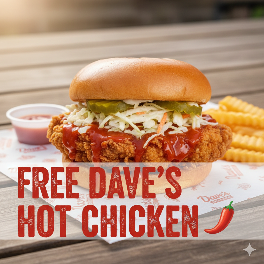 Free Dave’s Hot Chicken: How You Can Score a Deal